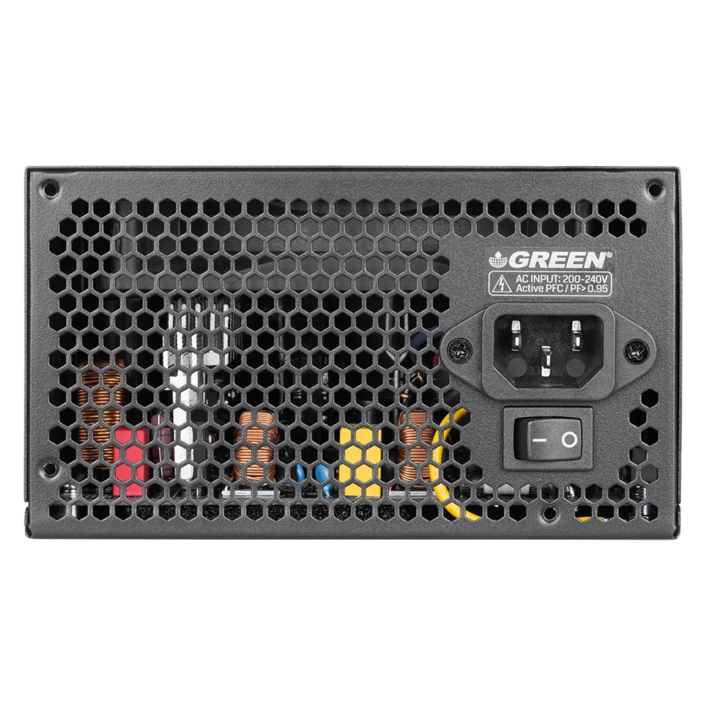 منبع تغذیه کامپیوتر 550 وات گرین مدل GP550A-ECO D