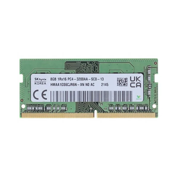 رم لپ تاپ DDR4 تک کاناله 3200 مگاهرتز CL22 اس کی هاینیکس مدل PC4-3200AA ظرفیت 8 گیگابایت