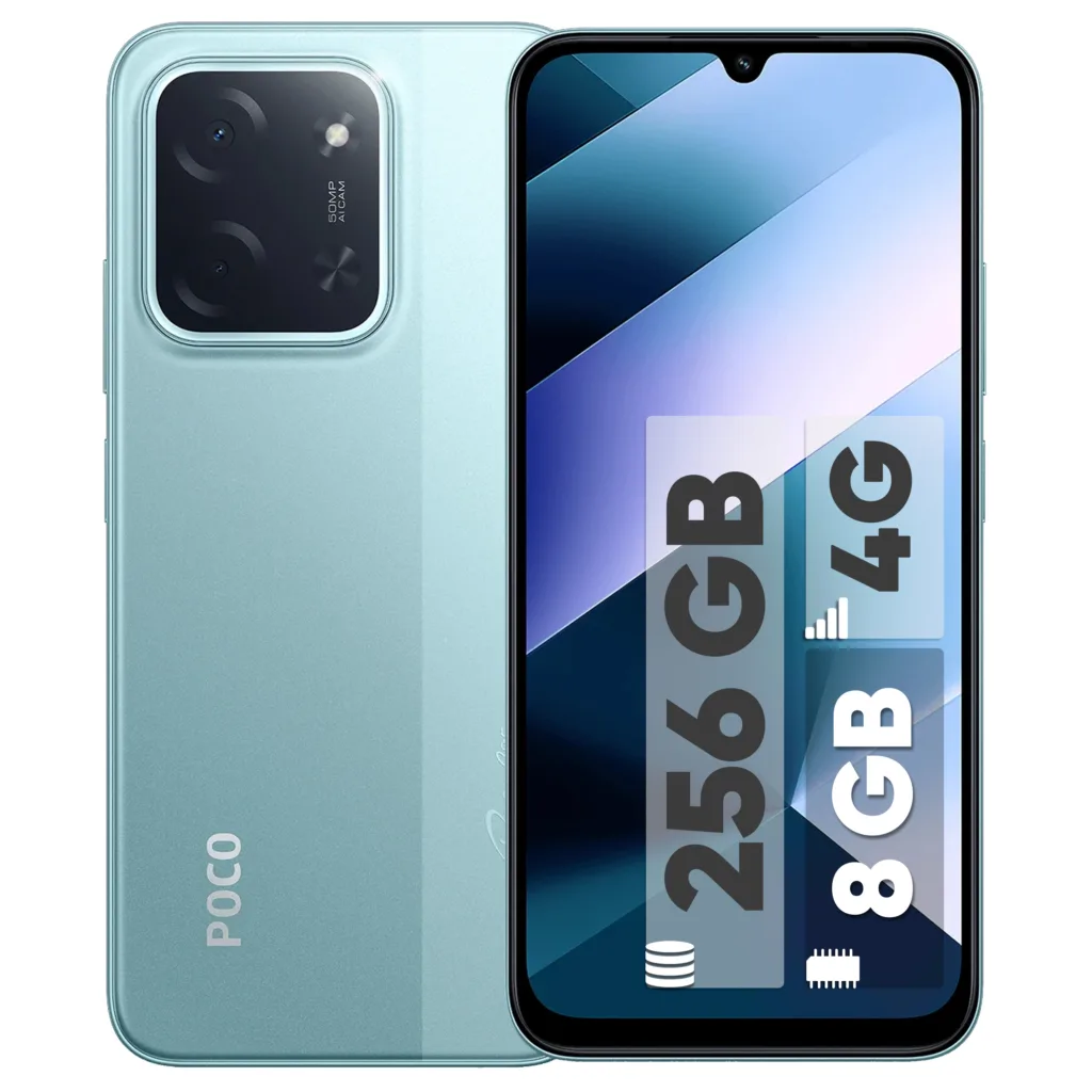گوشی موبایل شیائومی مدل Poco C85 4G دو سیم کارت ظرفیت 256 گیگابایت و رم 8 گیگابایت
