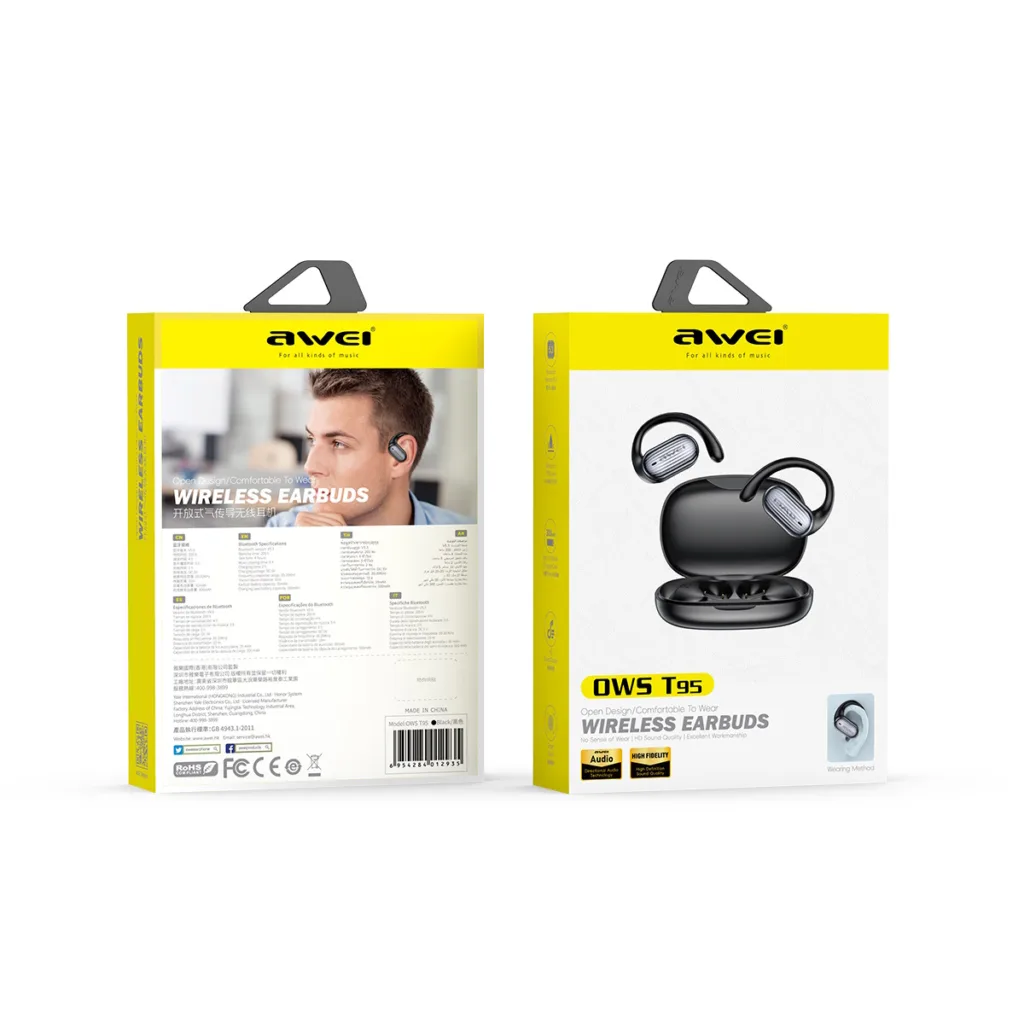 هدفون بی سیم اوی مدل APY MAGNETIC T95 OWS