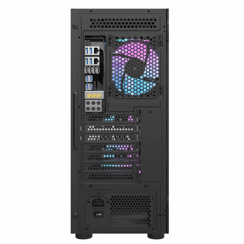 کیس کامپیوتر گیمینگ دارک فلش مدل DK431 Glass BK