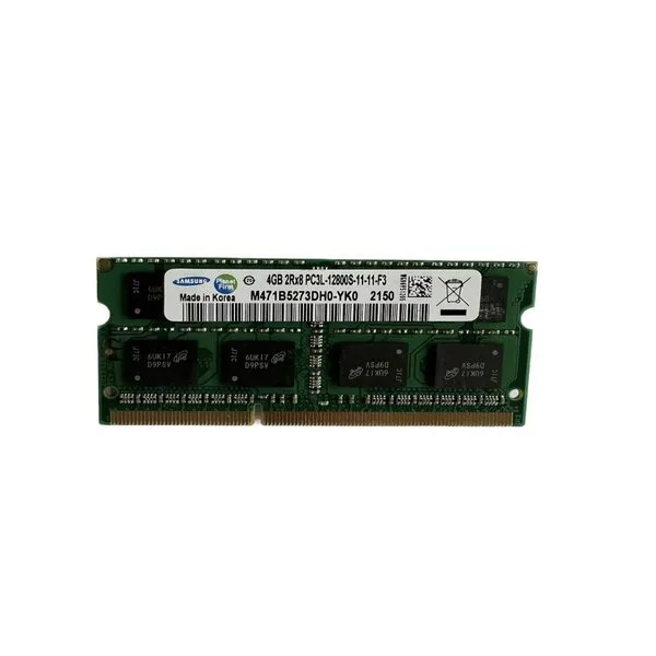 رم لپ تاپ  ddr3L تك كاناله 1600 مگاهرتز cl11 سامسونگ مدل pc3L-12800 ظرفيت 4 گيگابايت
