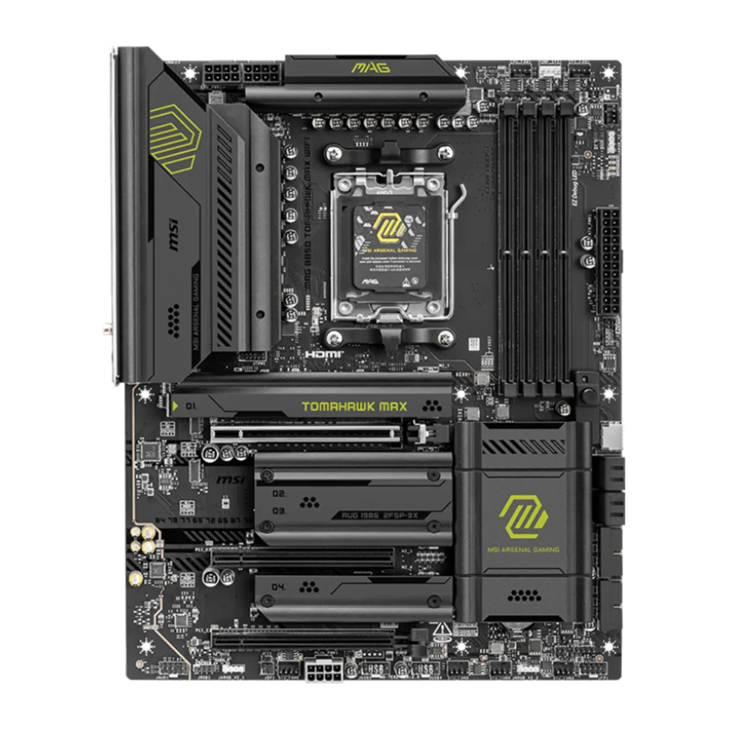 مادربرد ام اس آی مدل MAG B850 TOMAHAWK MAX WIFI