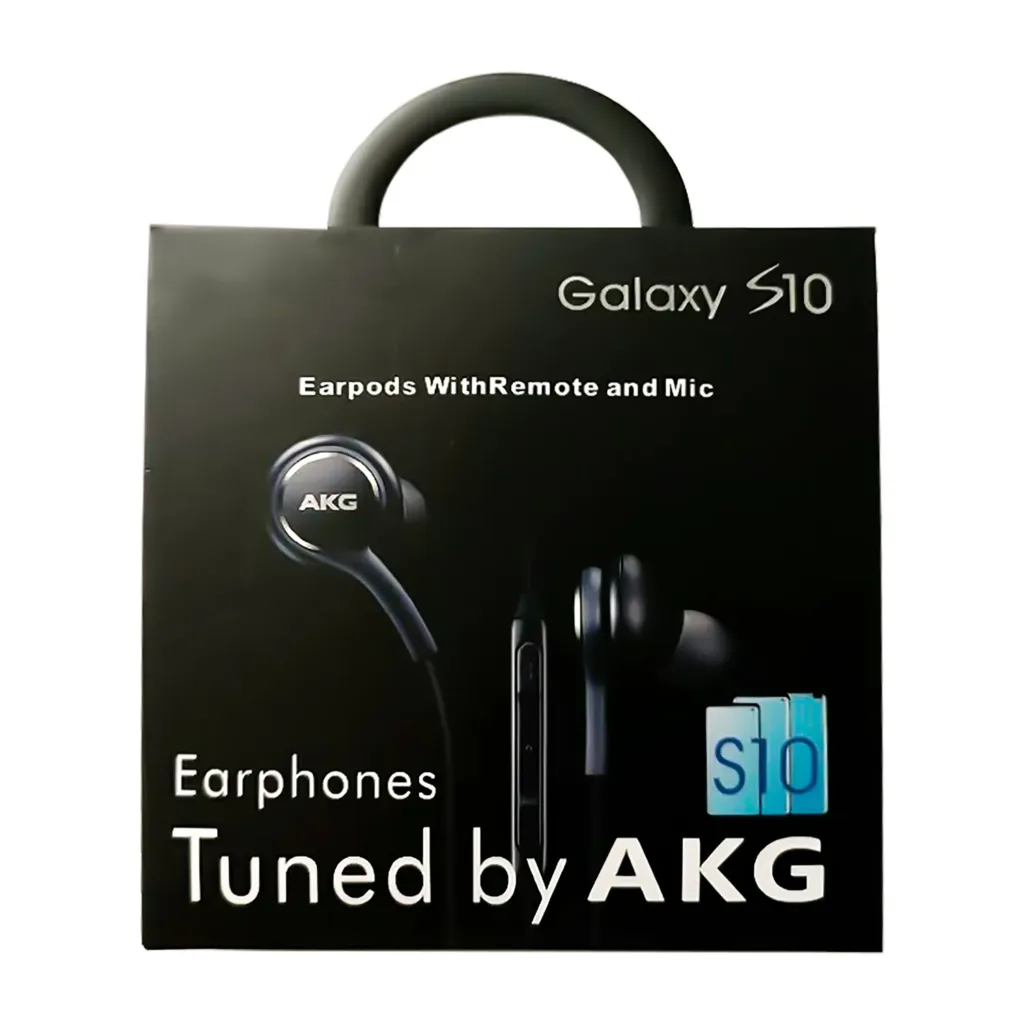 هندزفری  مدل earphones AKG s10 plus
