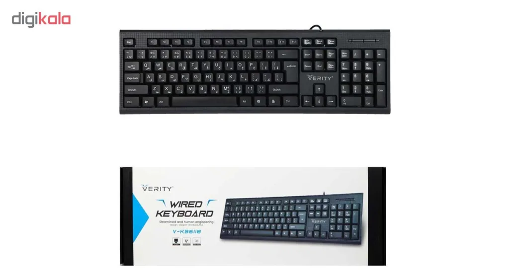 کیبورد وریتی مدل V-KB6118