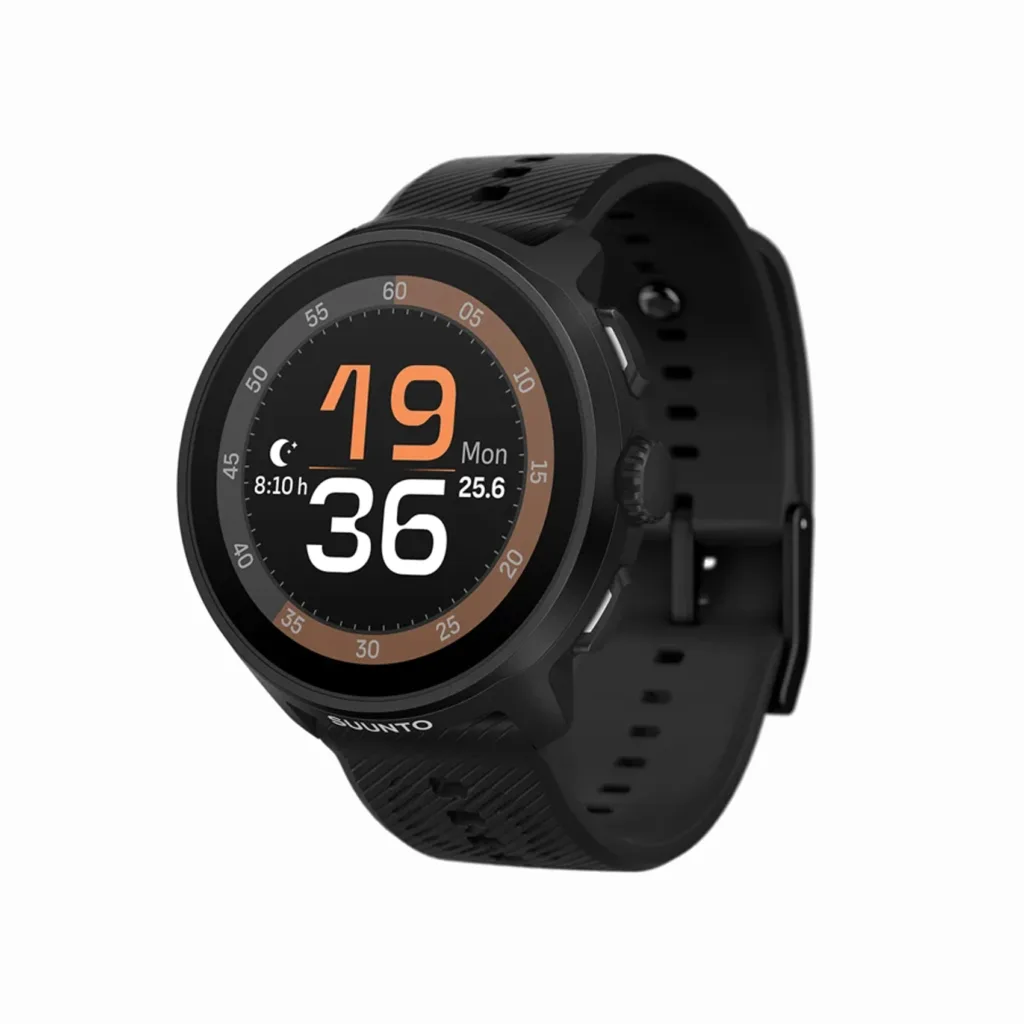 ساعت هوشمند 46 میلی متری سونتو مدل Suunto Run All Black کد SS051272000 بند سیلیکونی