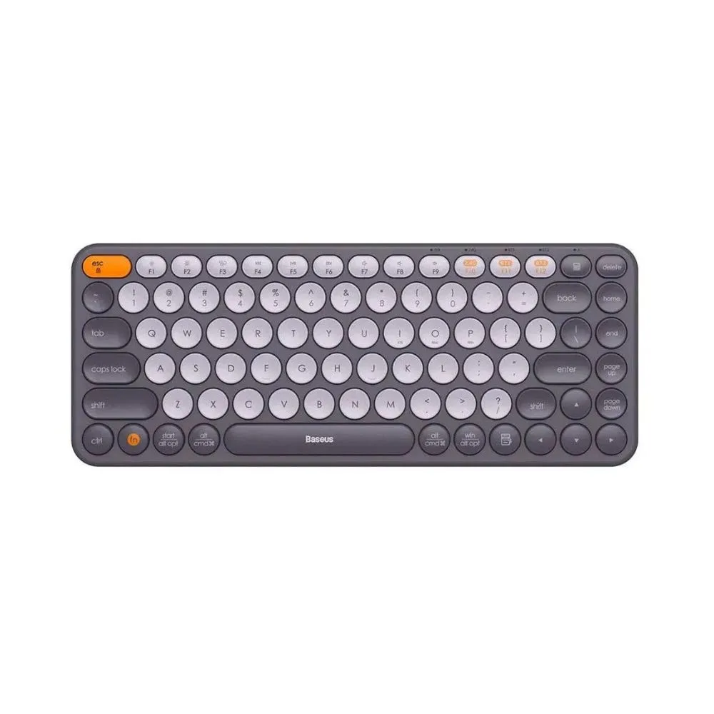 کیبورد بی سیم بیسوس مدل K01A B00955503833 Wireless Tri-Mode، سوییچ ممبران، Tenkeyless