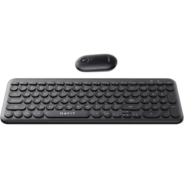 کیبورد و ماوس بی سیم هویت مدل KB-254GCM
