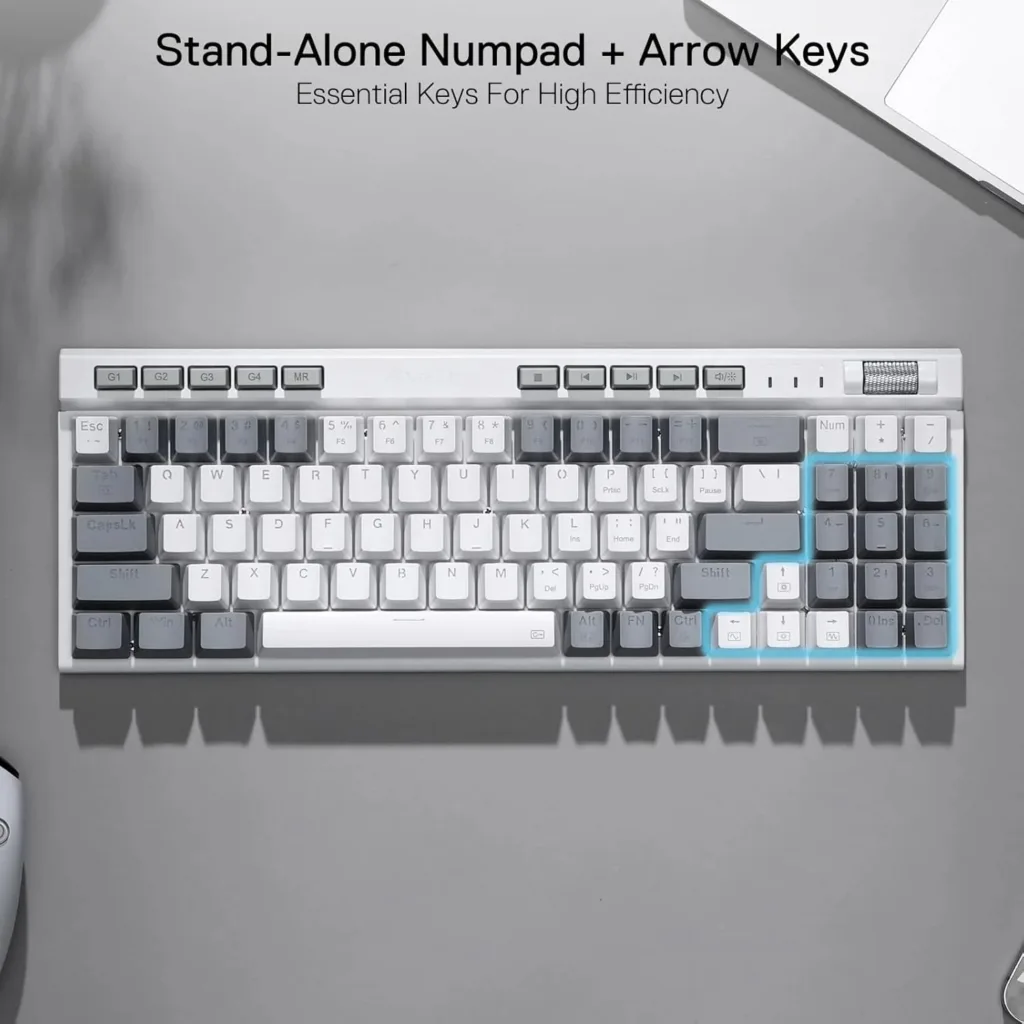 کیبورد مخصوص بازی ردراگون مدل K655 MAGIC WAND SE RGB RED SWITCH