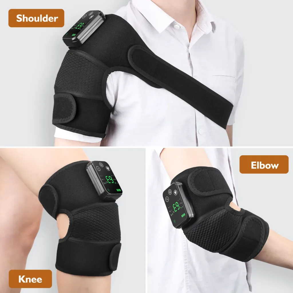ماساژور برقی زانو و شانه مدل heated vibration