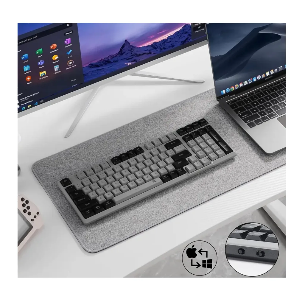 کیبورد بیسیم ردراگون مدل BK7114