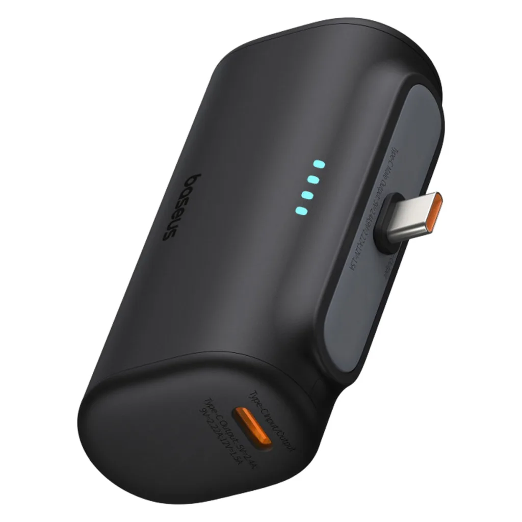 پاوربانک 20 وات باسئوس مدل Compact Fast Charging Type-C Edition ظرفیت 5000 میلی آمپر ساعت