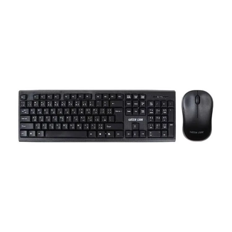 کیبورد و ماوس بی سیم گرین لاین مدل GNWS24GKEYMBK