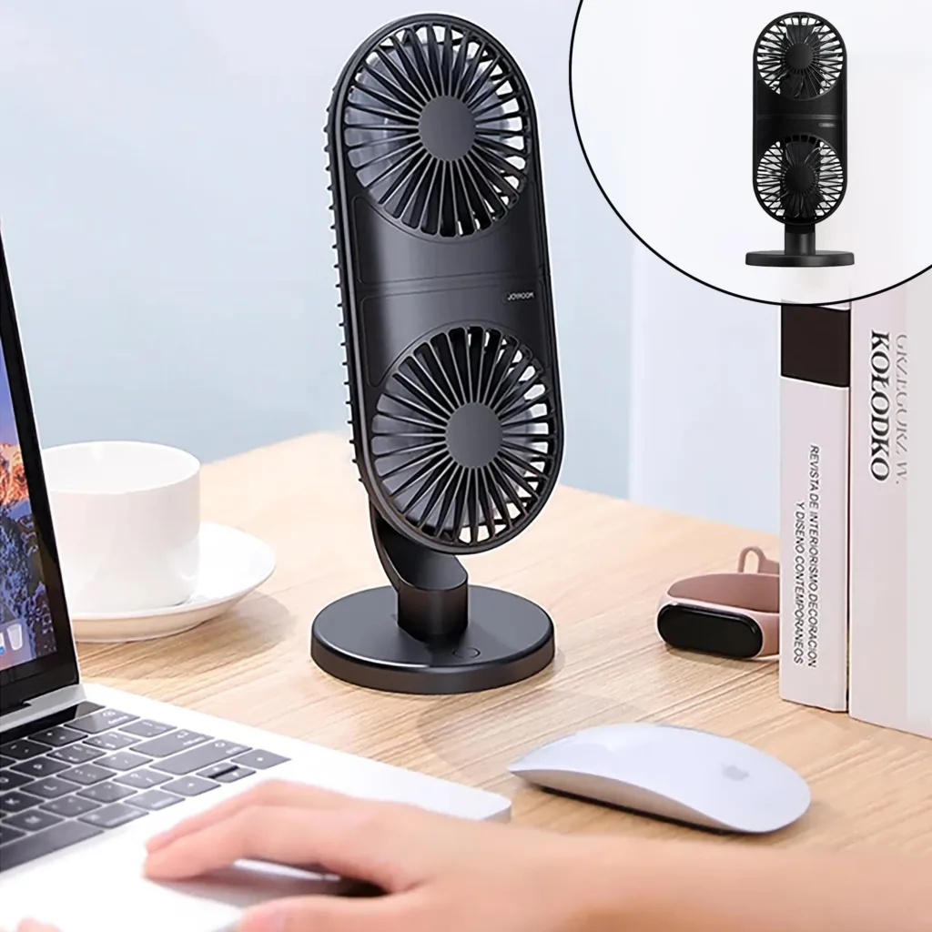 پنکه رومیزی جوی روم مدل Vertical Double Engine Fan