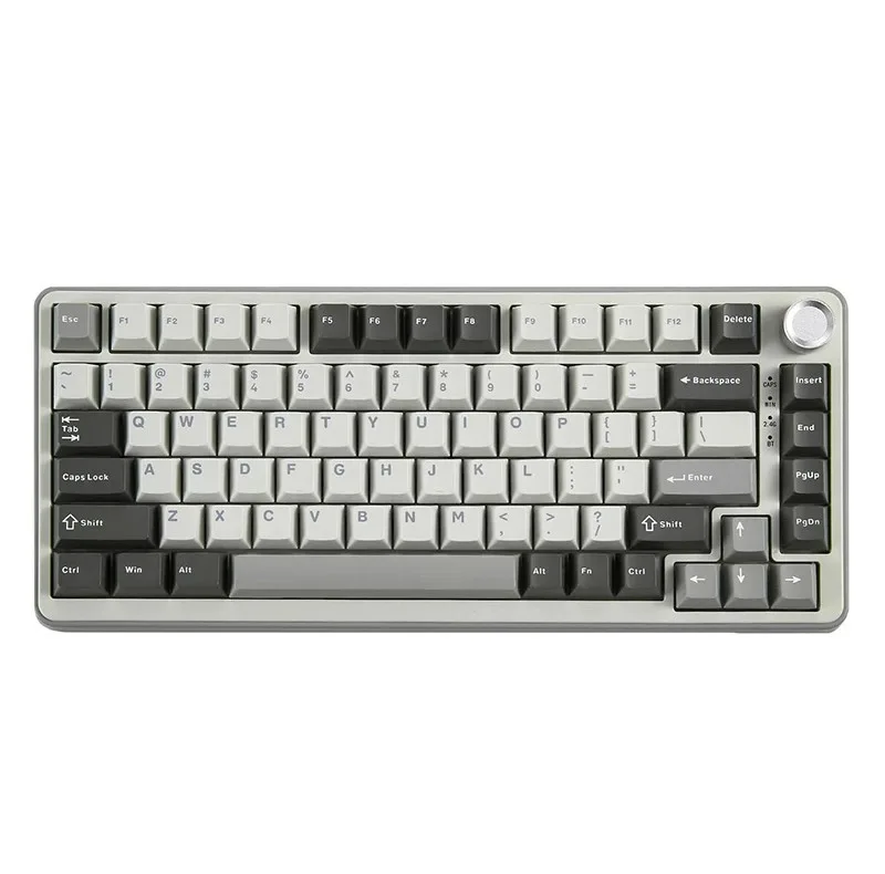 کیبورد بی‌سیم یونزی مدل B75 Pro Cocoa cream switch