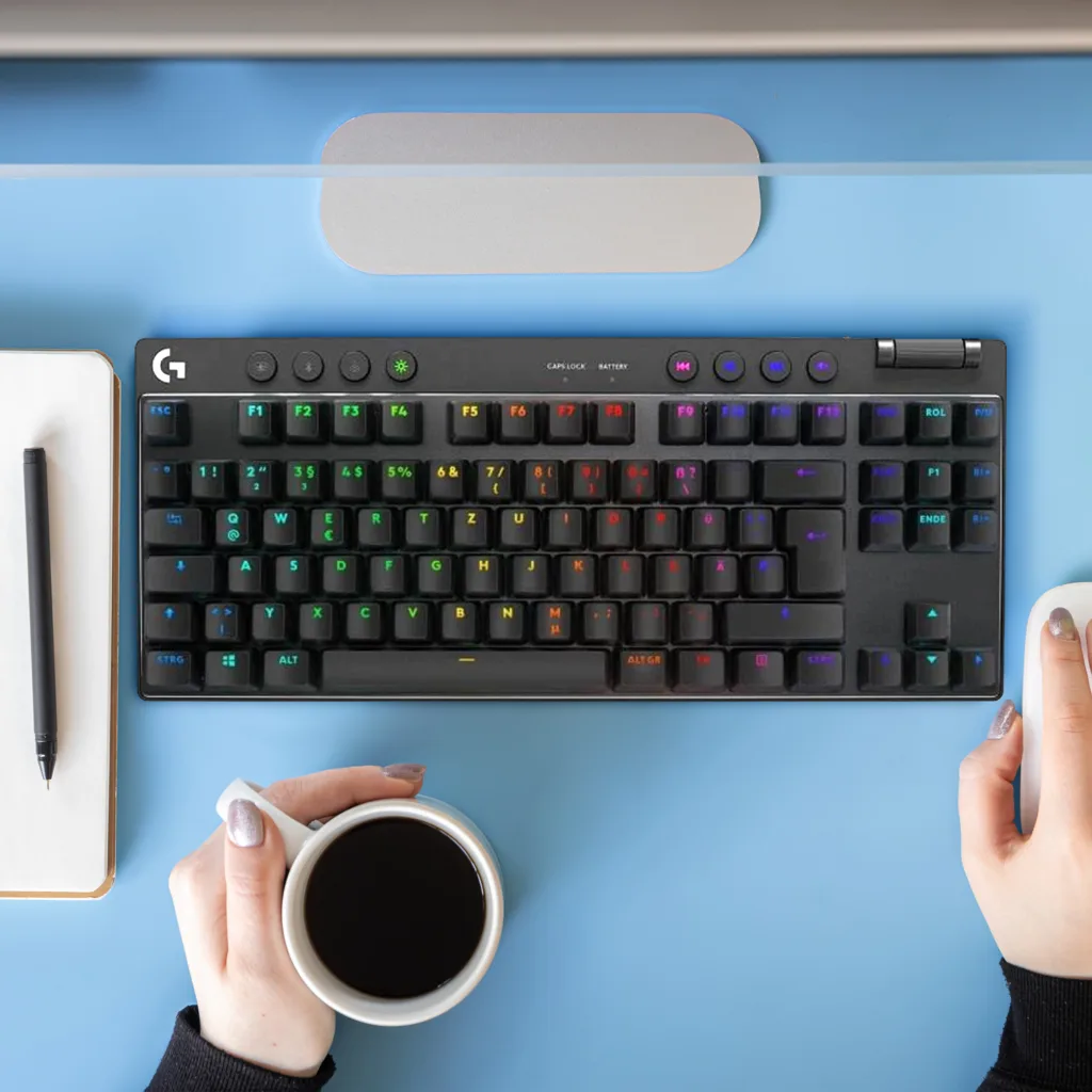 کیبورد گیمینگ لاجیتک مدل  G PRO X TKL LIGHTSPEED