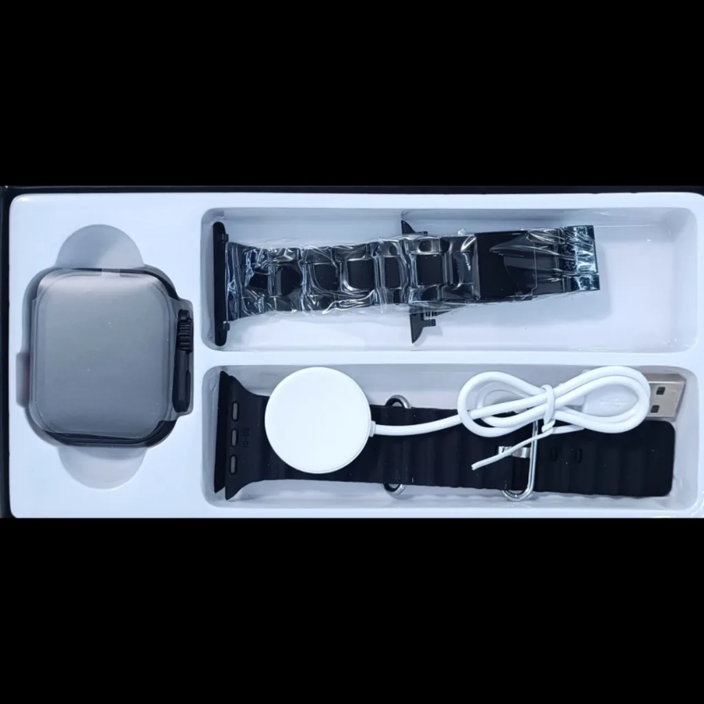 ساعت هوشمند ۴۹ میلیمتری مفیت پلاس مدل ME17 ULTRA3 با بند فلزی و سیلیکونی