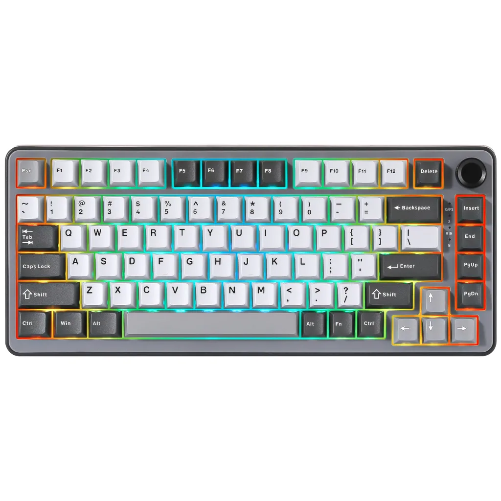 کیبورد یونزی مدل B75 RGB