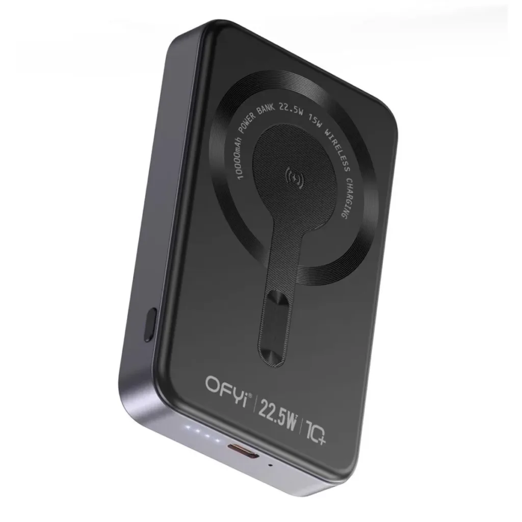 پاوربانک اوفی مدل MagSafe PB-08 22.5W ظرفیت 10000 میلی آمپر ساعت