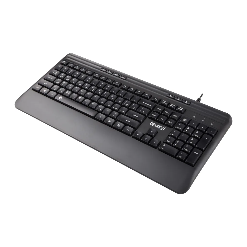 کیبورد سیم دار بیاند مدل BK-9100silent