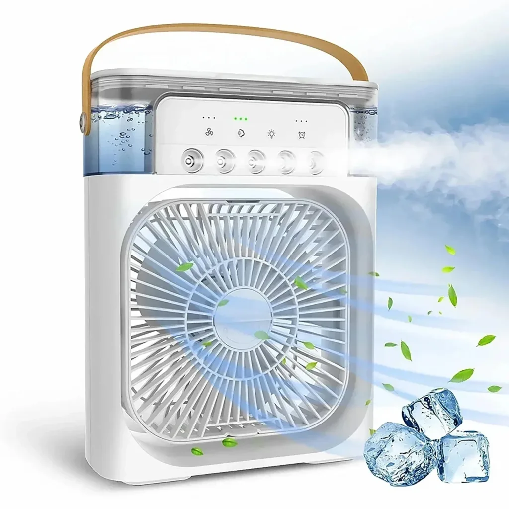 پنکه رومیزی مدل مه پاش 4in1 Air Cooling