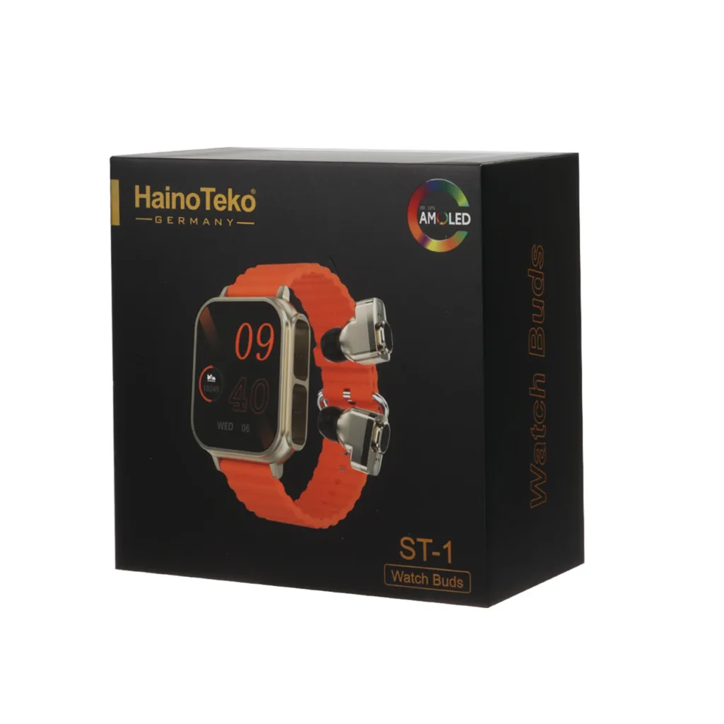ساعت هوشمند هاینو تکو مدل MSU ST1 SAFE دارای قابلیت های صفحه نمایش رنگی، کنترل موسیقی (Music Player)، قابلیت مکالمه از طریق بلوتوث بند سیلیکون