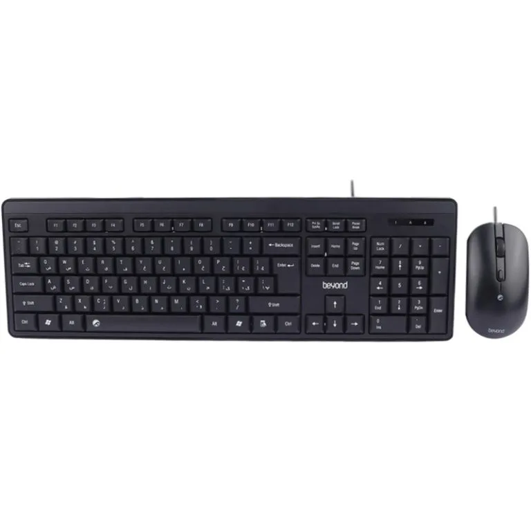 کیبورد و ماوس با سیم بیاند مدل BEYOND BMK-3456