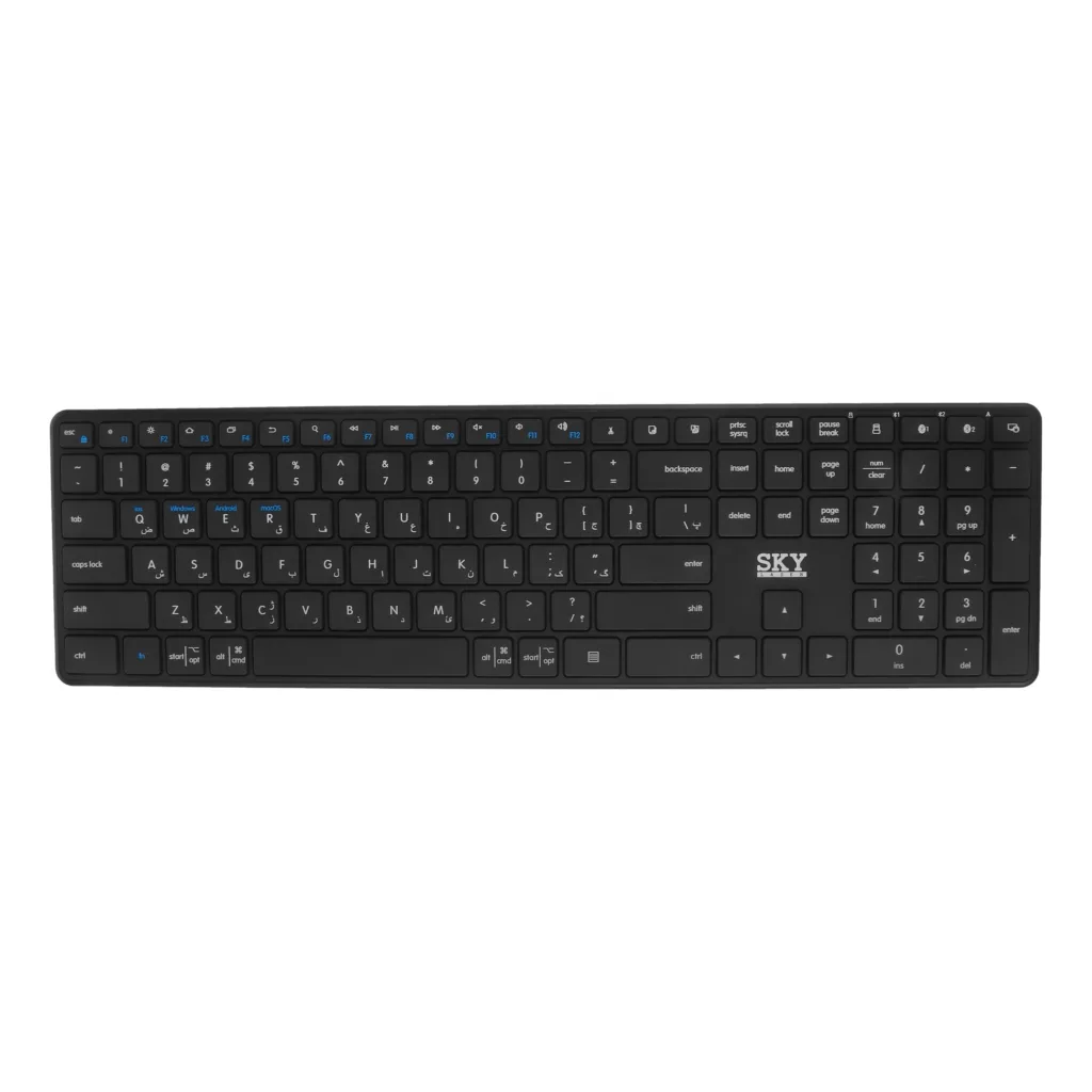 کیبورد بی‌سیم اسکای لیزر مدل KD9025A3