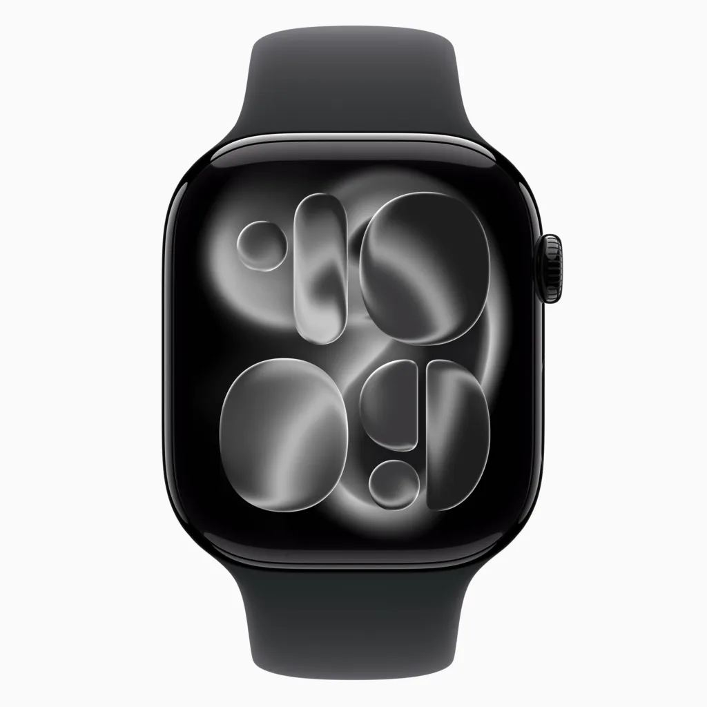 ساعت هوشمند 46 میلی متری اپل مدل Series 11 Aluminum Case با بند سیلیکونی