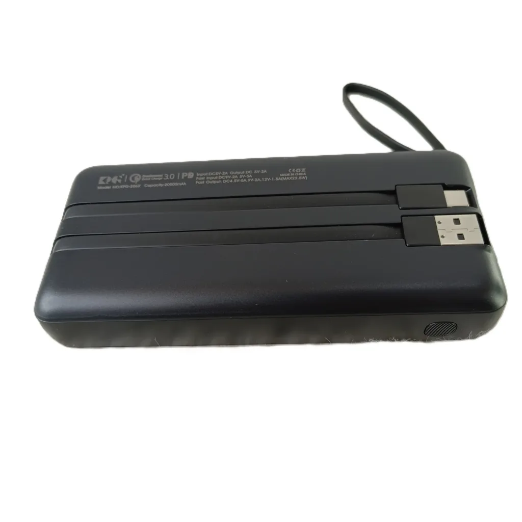پاوربانک 10 وات مدل KPG-206X ظرفیت 20000 میلی‌آمپرساعت