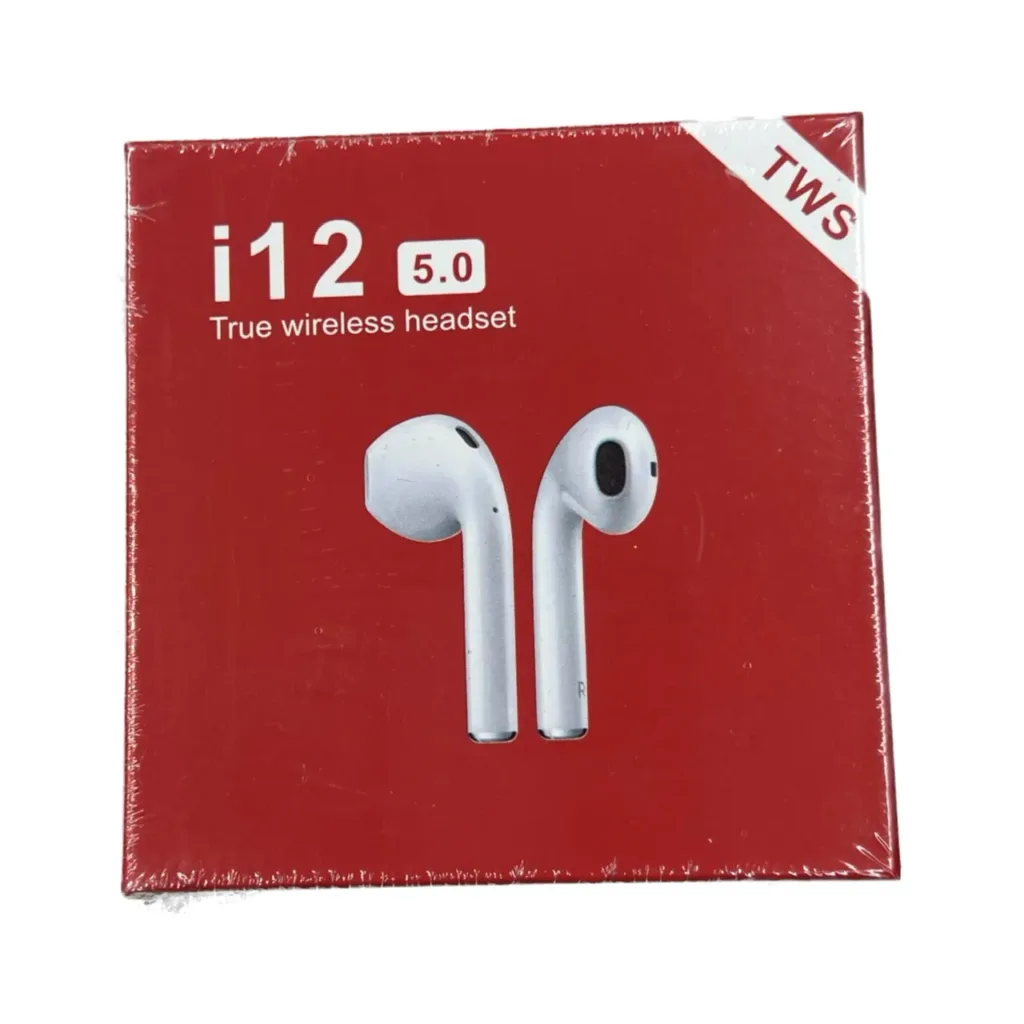 هدفون بی سیم مدل I12 TWS BLUETOOTH HEADSET