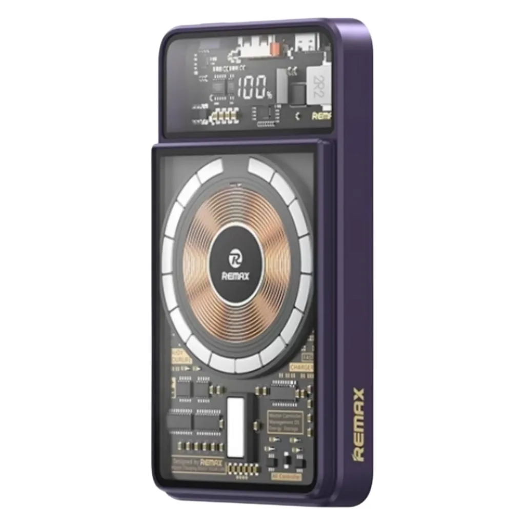 پاوربانک ریمکس مدل rp580 ظرفیت 10000 میلی آمپر ساعت