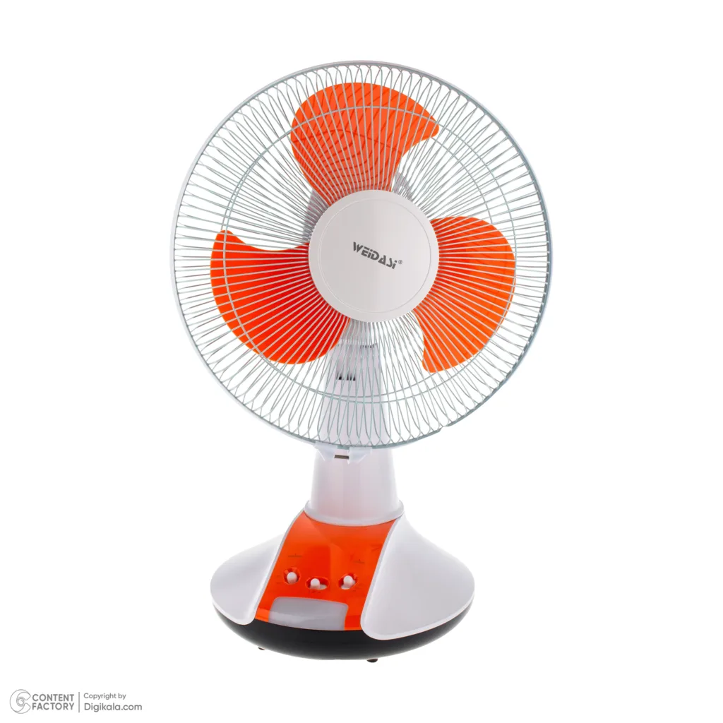 پنکه رومیزی ویداسی مدل WD-247 ظرفیت 4000 میلی‌آمپر ساعت
