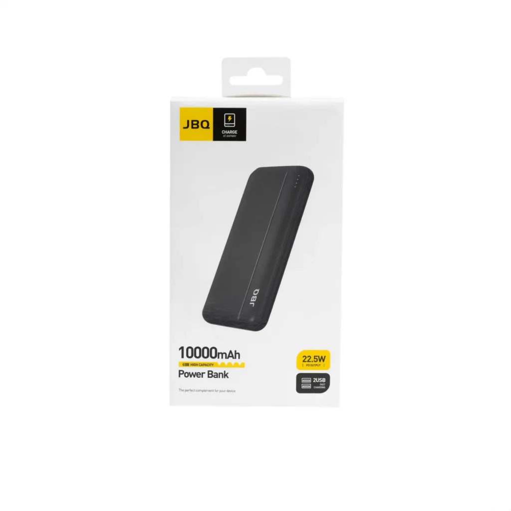 پاوربانک جی بی کیو مدل PB-7210 ظرفیت 10000میلی آمپر ساعت