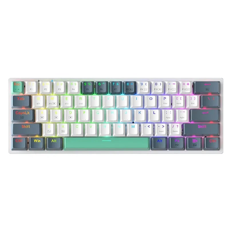 کیبورد بی سیم ماچنیک مدل K500-B61W