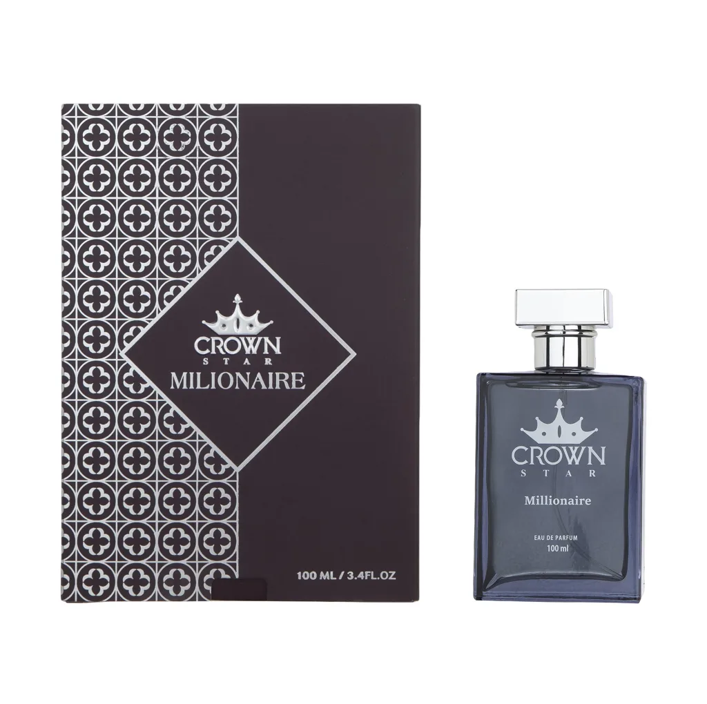 عطر و ادکلن مردانه کراون استار مدل میلیونر حجم 100 میلی لیتر