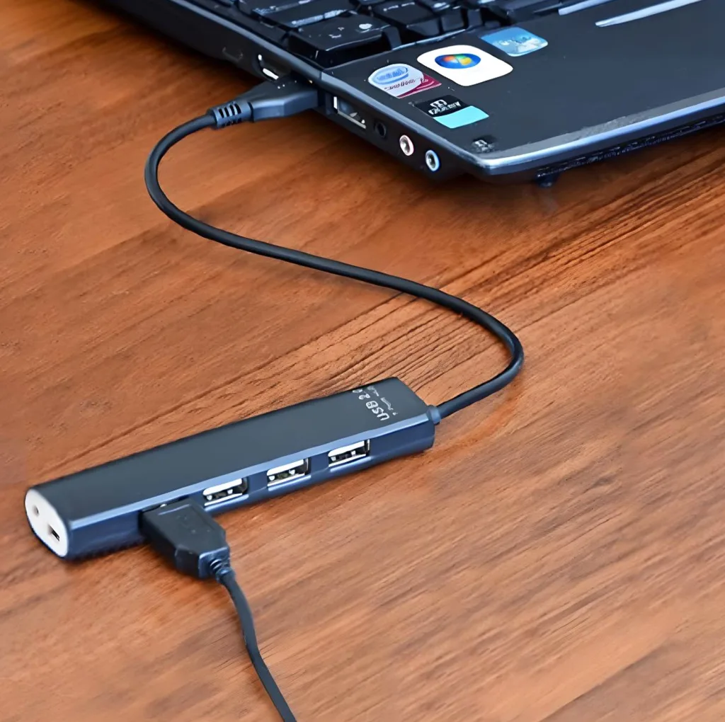 هاب 4 پورت USB2.0 وی نت مدل V-HUAMH304