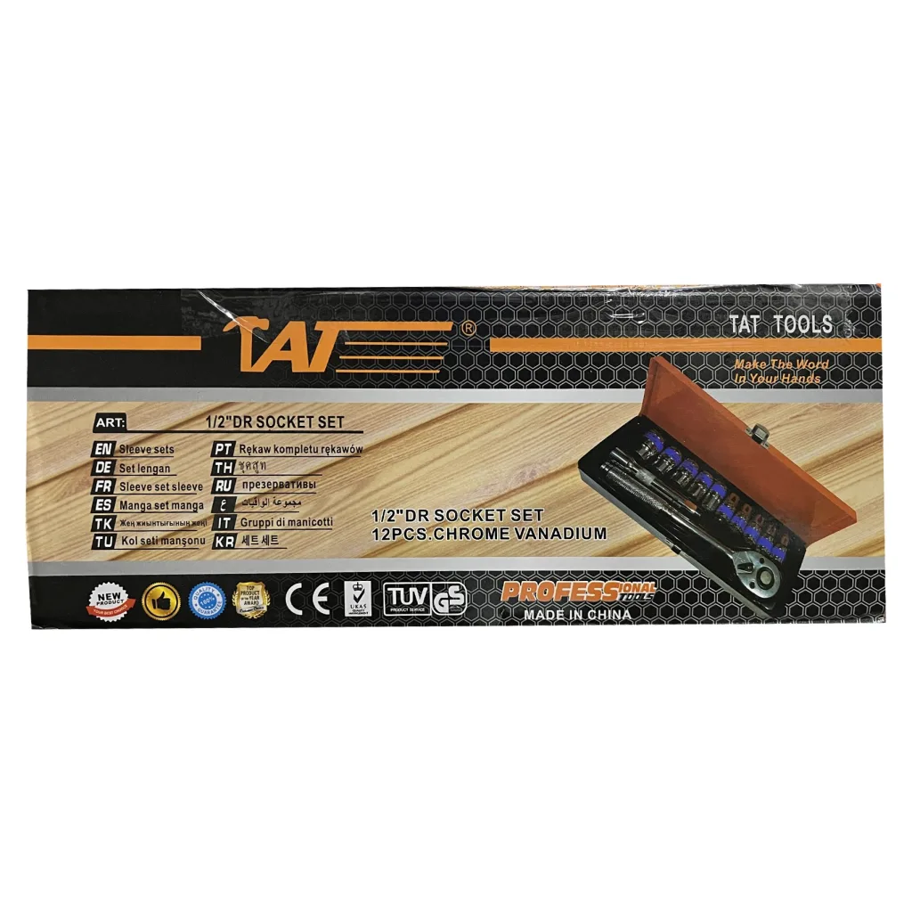 جعبه بکس تات مدل TT-012 مجموعه 12 عددی