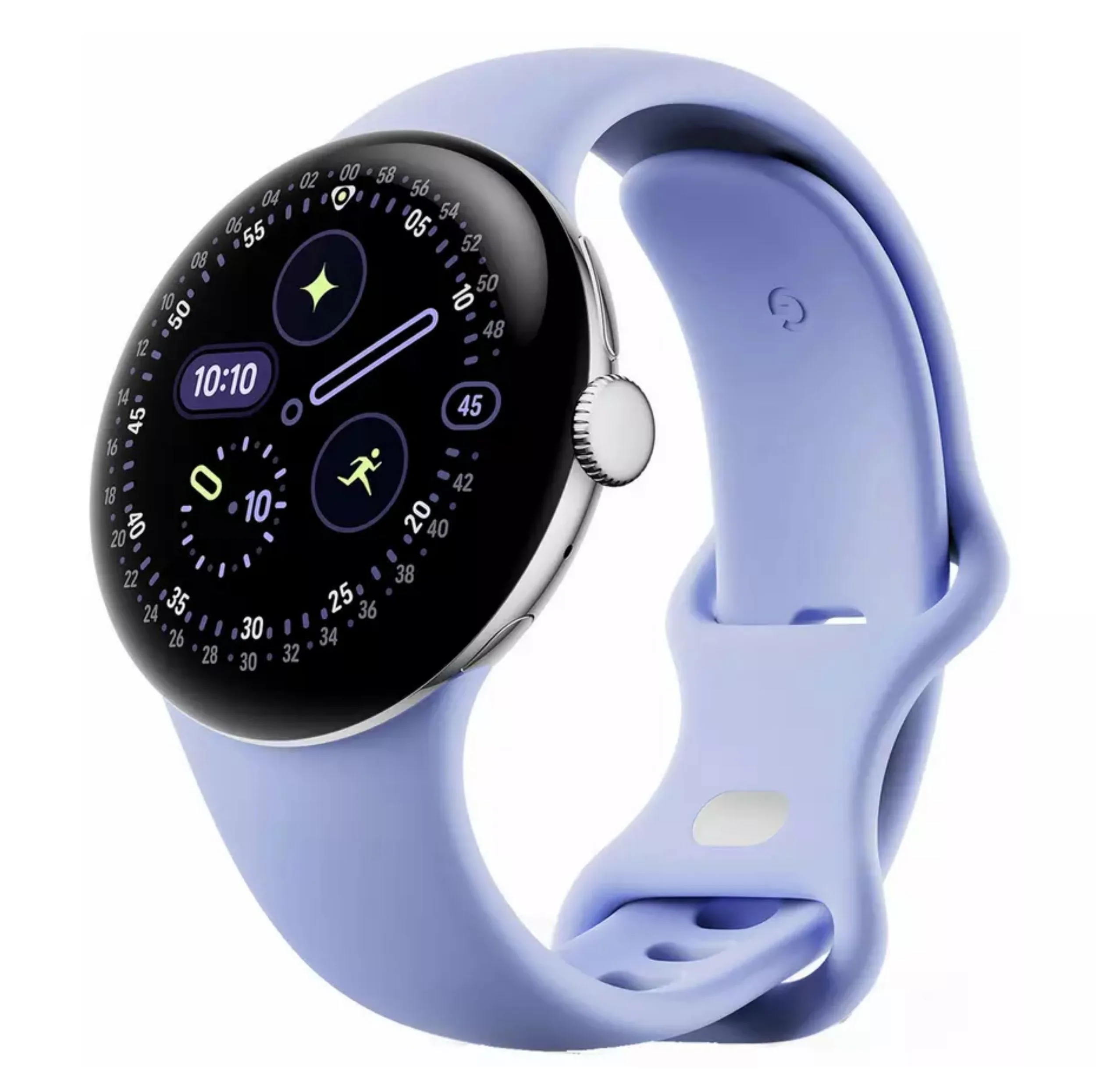 ساعت هوشمند 41 میلی‌متری گوگل مدل Pixel Watch 4 با بند سیلیکونی
