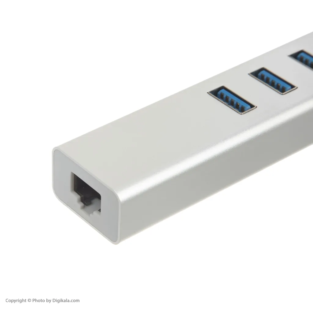 هاب 3 پورت USB-C مدل Y10-LAN 1000-U3