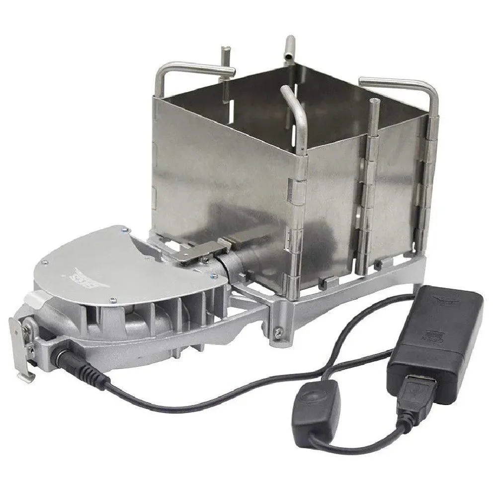 اجاق سفری بی آر اس مدل هیزمی فن دار کد S-116