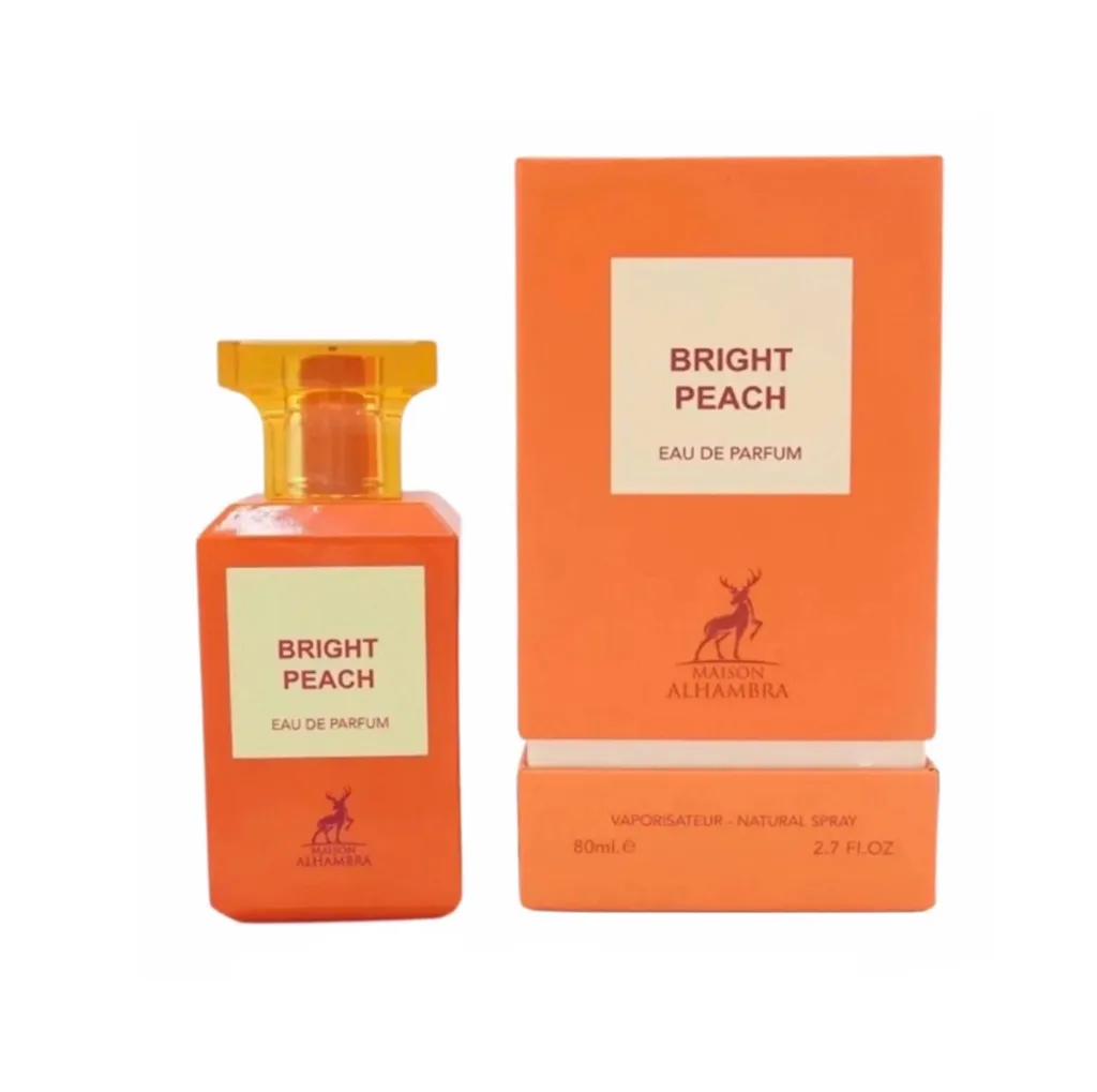 ادوپرفیوم زنانه الحمبرا مدل Bright Peach حجم 80 میلی‌لیتر