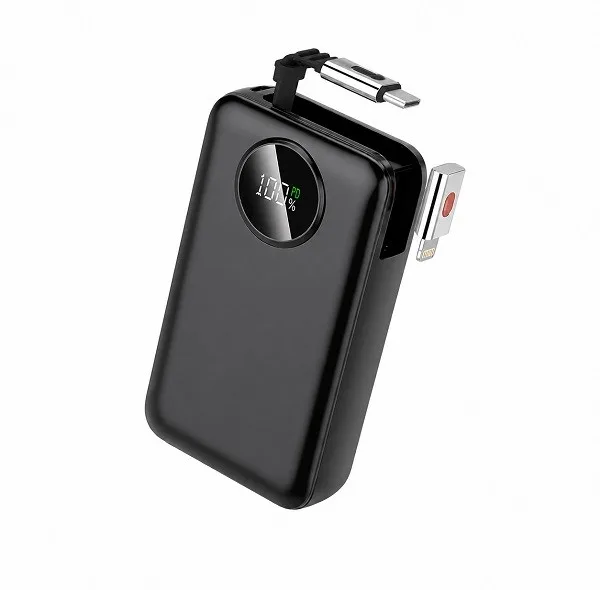 پاوربانک 33 وات شی کاریزما مدل PB-Ai104 ظرفیت 10000 میلی‌آمپرساعت به همراه کابل USB-C