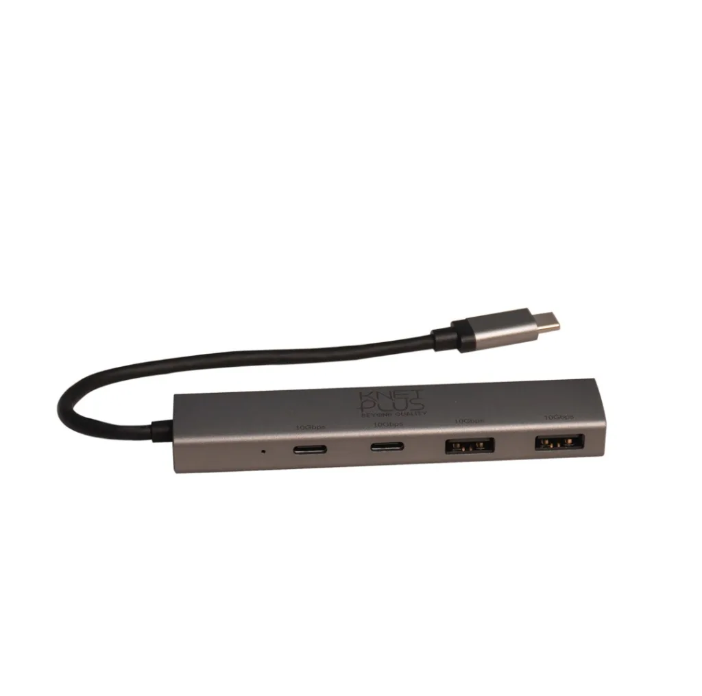 هاب 4 پورت USB-C کی نت پلاس مدل KP-HC34