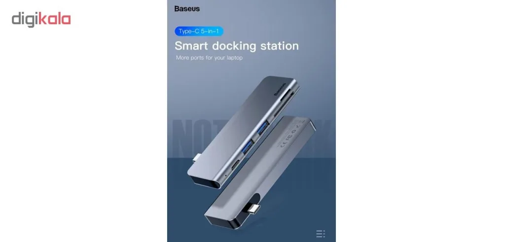 هاب 5 پورت USB-C باسئوس مدل UCN3266