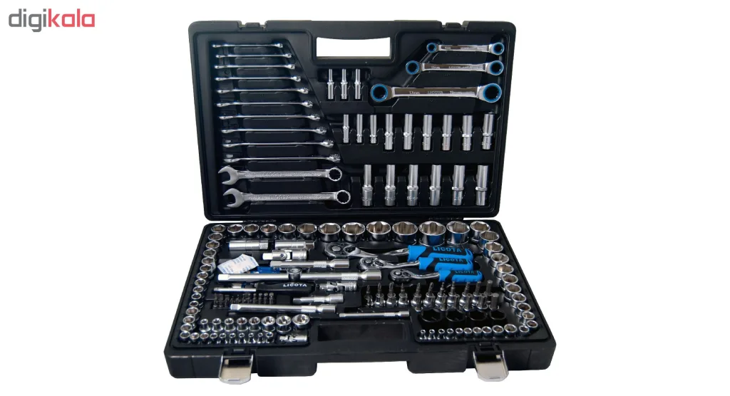 مجموعه 170 عددی آچار لیکوتا مدل ALK-8007F