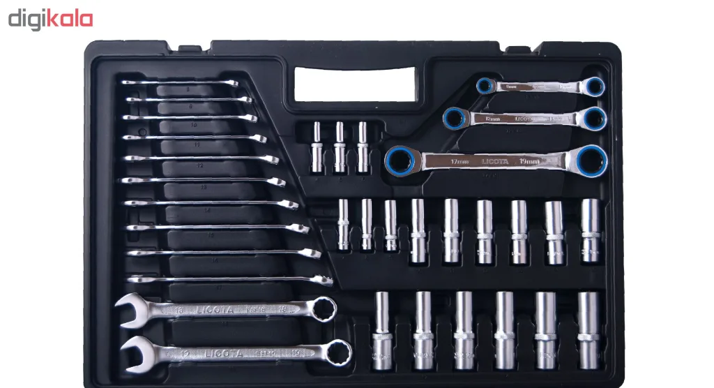 مجموعه 170 عددی آچار لیکوتا مدل ALK-8007F