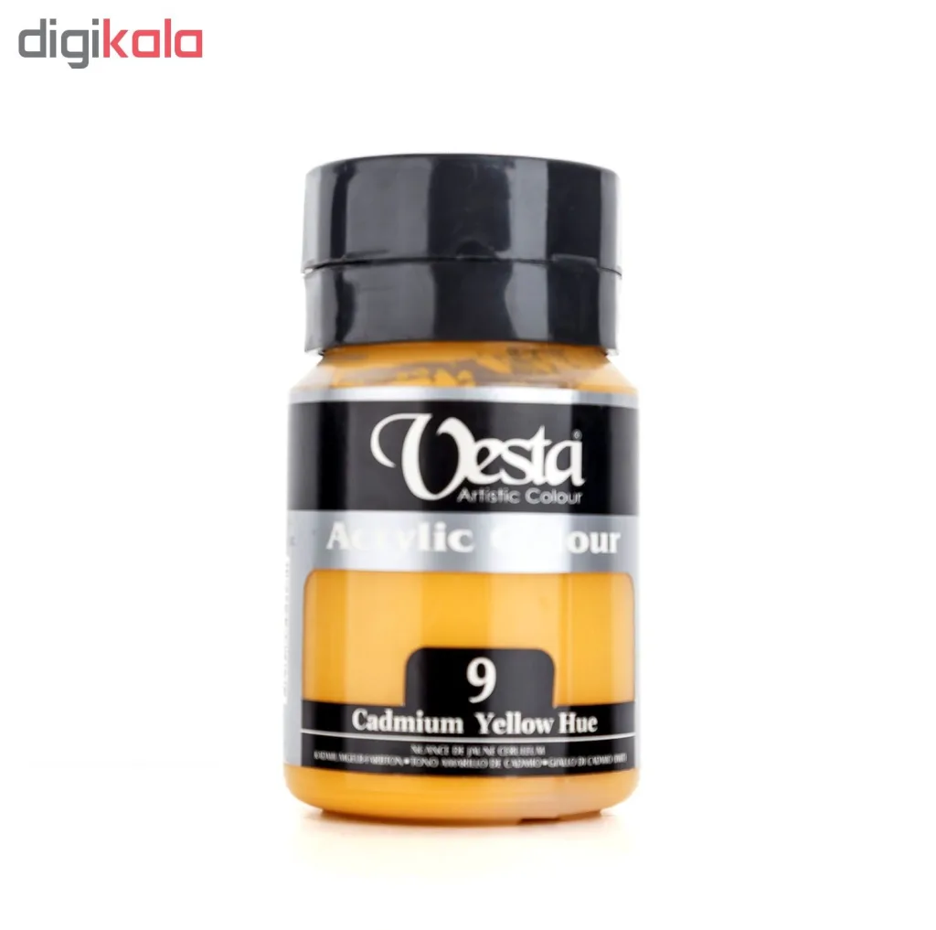 رنگ اکرلیک وستا مدل Acrylic Colour حجم 250 میلی لیتر