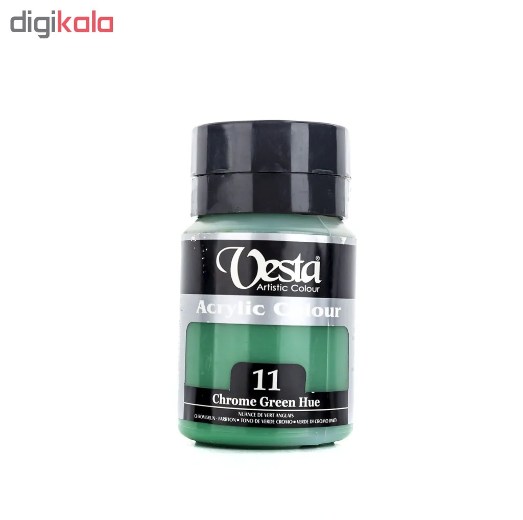 رنگ اکرلیک وستا مدل Acrylic Colour حجم 250 میلی لیتر