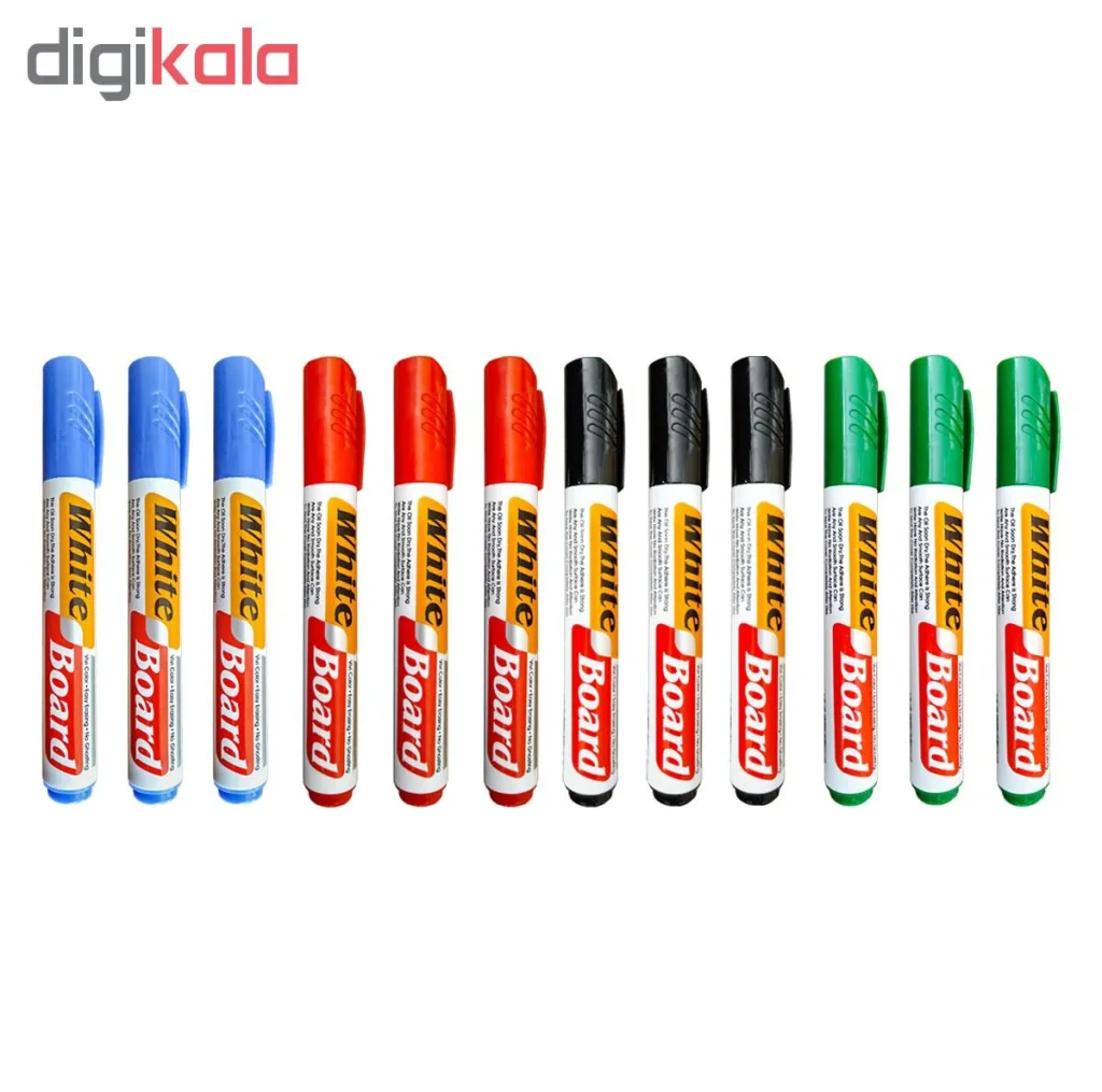 ماژیک وایت برد کد x-828 M بسته 12عددی